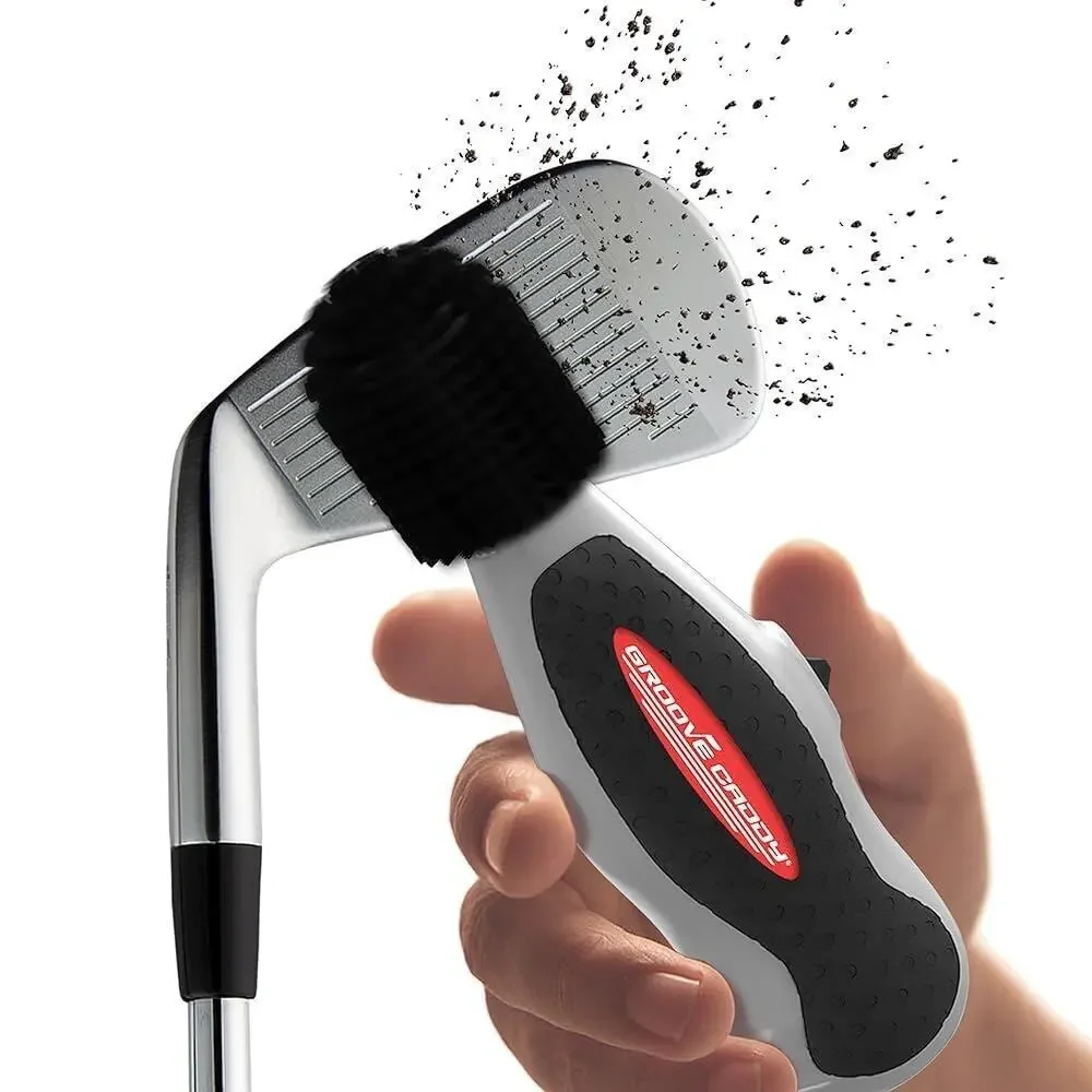 Groove Caddy Gold Club Cleaner in White/Black, NIB!